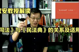 法大刘家安教授解读：《合同法》与《民法典》的关系及其适用视频封面