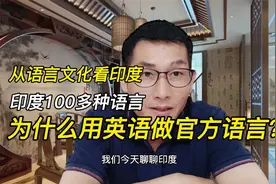 印度有100多种语言，为什么用英语做为官方语言？视频封面