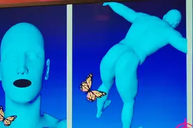 这种来在外星的蝴蝶非常变态，它无孔不入，通过皮燕子钻入人体内