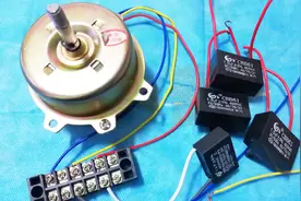 电容上：450V，P1是什么意思？怎么给电机选择启动电容？方法教你