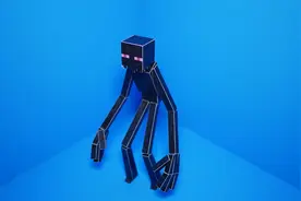 纸模《我的世界》变异末影人制作过程，帅呆了！视频封面