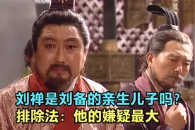 刘禅是刘备的亲生儿子吗？排除法：他的嫌疑最大视频封面