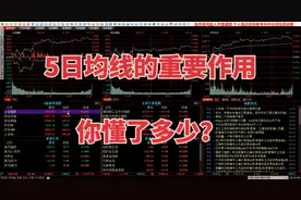 A股技术探究：5日均线的重要作用，你懂了多少？视频封面