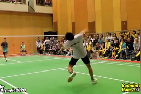 来看看日本中学生的羽球比赛视频封面