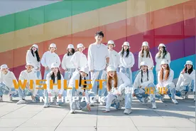 熊猫团《Wishlist》hiphop风编舞，这首歌放街巷里太丝滑了！