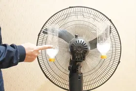 热天没有空调怎么办？教你简单一招，风扇也能吹出空调一样的冷风
