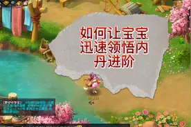 梦幻西游：如何让宝宝迅速领悟内丹进阶