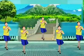 最经典红歌《逛新城DJ》歌好听舞简单好看