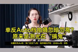 单反Auto档拍摄忽暗忽亮？原来是测光在“搞鬼”