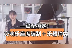 交响乐团座位有啥讲究？规模大小乐器种类原来一眼就能看出门道！视频封面