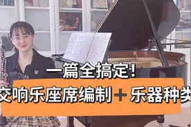 交响乐团座位有啥讲究？规模大小乐器种类原来一眼就能看出门道！视频封面