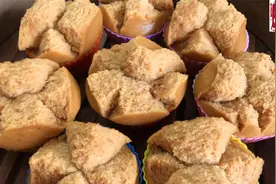 松软Q弹的红糖米发糕详细做法，个个大开花，发发发！年节必备哦