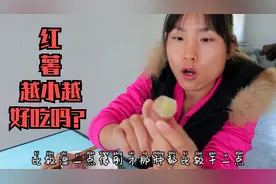 红薯是越小越好吃吗？让吴小妹告诉你真相视频封面