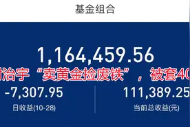 谢治宇“卖黄金捡废铁”，被套40%！视频封面