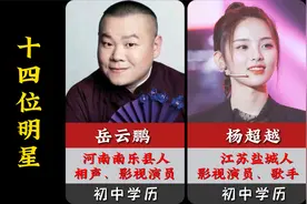 学历低到离谱的14位明星,没上过大学却才华横溢,成功需要学历吗？视频封面