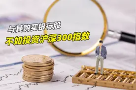 与其购买银行股，不如投资沪深300指数视频封面