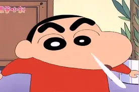 蜡笔小新：小新流鼻涕阿呆化，阿呆竟擤掉了自己的鼻涕视频封面