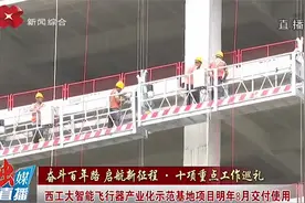 西工大智能飞行器产业化示范基地项目明年8月交付使用视频封面