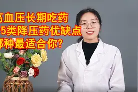 高血压吃药，哪种副作用小？盘点常见5类降压药优缺点及适用人群视频封面