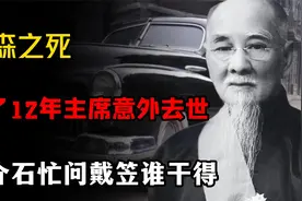 当了12年太平政府主席，林森车祸去世，蒋介石问戴笠：是你干的？视频封面