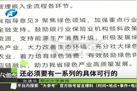 河南省银保监局联合5部门印发《指导意见》，推进绿色金融发展视频封面