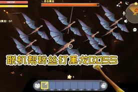迷你世界生存冒险：粉丝私信请求帮忙！二话不说答应帮打黑龙boss