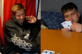 男子喝醉后和朋友一起打牌，画面一转网友爆笑：居然玩明牌，佩服视频封面