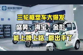 能上牌上路，三轮框塑车大爆发，盛昊、海宝、金彭，都出手了视频封面
