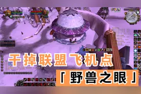 【魔兽世界怀旧服】主城内避开守卫干掉联盟飞机点，我是不是手贱视频封面