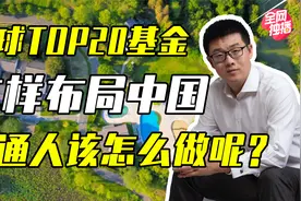 全球TOP20基金，这样布局中国，普通人该增么做呢？视频封面
