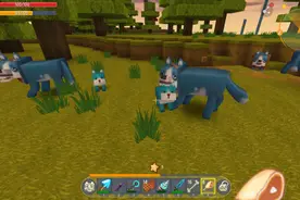 迷你世界飞龙解说：不缺矿的生存7，怎么驯服狗，生出小狗宝宝