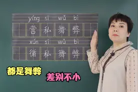 “舞弊”的两个成语，都是不择手段，但差别不小