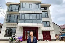 乡村墅说家：大阳台落地窗，150平米适合农村自建的三层洋房别墅视频封面