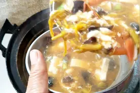 农村妈妈教做美味豆腐汤，这样做法只有河南人最爱，外省人很少见