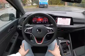 2022年大众GTI 6速手动 外观内饰和试驾视频封面