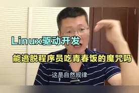 Linux驱动开发  能避免中年危机吗视频封面
