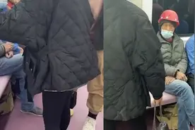 “你就去死吧”！西安地铁女子怒斥农民工蹭脏衣服：活该让人欺负视频封面