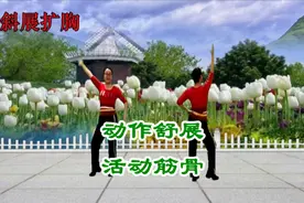 健身操 《唱天籁》好学好看 莎啦啦广场舞