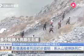 四川凉州山火初步勘定公布！最新遇难者死因查明：从山坡摔跌死亡视频封面