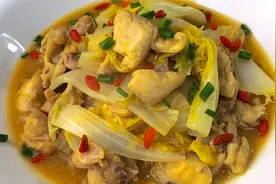 百吃不腻的减脂美食，鸡腿娃娃菜，做法简单，口味一绝，太解馋啦