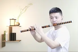 伤感歌曲《我曾爱过一个人》笛子版，可是后来的我们并没有再爱了视频封面