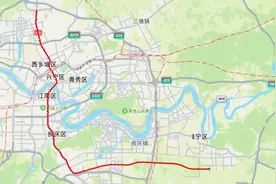 南宁地铁2号线（西津-六晚）行驶路线示意图视频封面