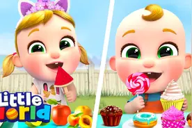 亲子儿童益智：宝贝拥有好多糖果，实现了糖果自由~