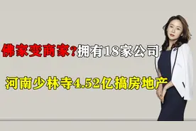 佛家变商家？河南少林寺4.52亿买地搞房地产，方丈拥有18家公司