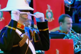 英国皇家海军陆战队乐团：《斯考特极地进行曲》，庄严华丽的表演视频封面