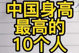 中国身高最高的10个人视频封面