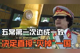 联合国史上首次五常全票通过制裁一国家，多国出战，是怎么回事？视频封面