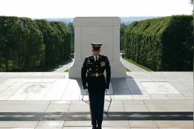 美国阿灵顿国家公墓换岗仪式视频封面