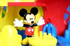 儿童趣味玩具：米奇老鼠奇迹之家，米妮老鼠儿童玩具视频封面