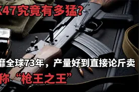 AK47究竟有多猛？风靡全球73年，产量好到论斤卖，号称枪王之王视频封面